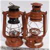 Image 1 : LOT OF 2 BARN LANTERNS
