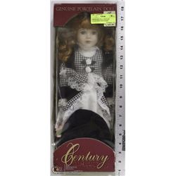 PORCELAIN DOLL CENTURY COLLECTION NEW IN BOX