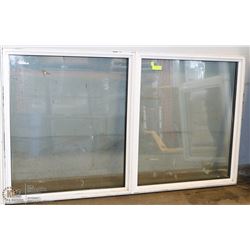 2 PANE WINDOW INSERT FITS 38" X 66" OPENING