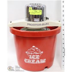 VINTAGE ICE CREAM MAKER BY PROCTOR-SILEX