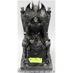 REAPER IN CHAIR BOOKEND