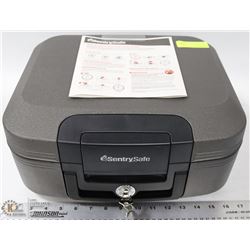 FIREPROOF WATER RESISTANT CHEST AND FILES