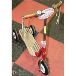 COLLECTIBLE KIDS RADIO FLYER SCOOTER