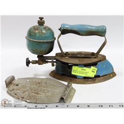 ANTIQUE COLEMAN GAS IRON MODEL 4A INSTANT LITE