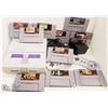 Image 1 : SUPER NINTENDO SYSTEM WITH ALL CABLES, TWO