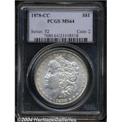1878-CC $1 MS64 PCGS.