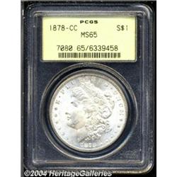 1878-CC $1 MS65 PCGS.