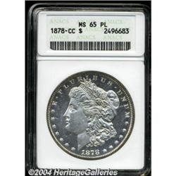1878-CC $1 MS65 Prooflike ANACS.