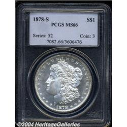 1878-S $1 MS66 PCGS.