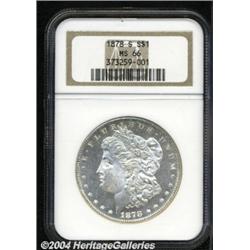 1878-S $1 MS66 NGC.
