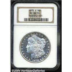 1878-S $1 MS66 Prooflike NGC.