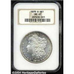 1879-S $1 MS67 NGC.