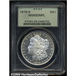 1879-S $1 MS66 Deep Mirror Prooflike PCGS.