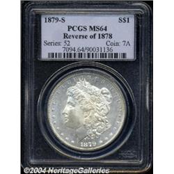 1879-S $1 Reverse of 1878 MS64 PCGS.