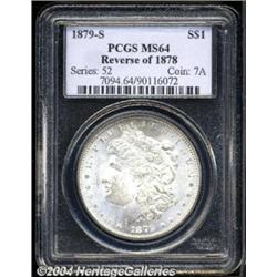 1879-S $1 Reverse of 1878 MS64 PCGS.