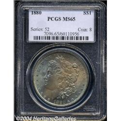 1880 $1 MS65 PCGS.
