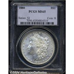 1880 $1 MS65 PCGS.
