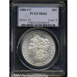 1880-CC $1 MS63 PCGS.