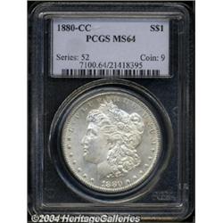 1880-CC $1 MS64 PCGS.