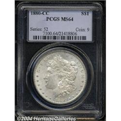 1880-CC $1 MS64 PCGS.