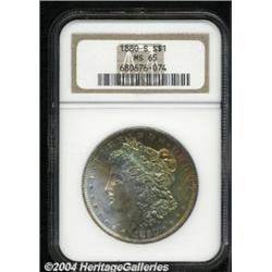 1880-S $1 MS65 NGC.