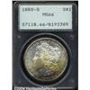 Image 1 : 1880-S $1 MS66 PCGS.