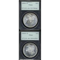 1880-S $1 MS66 PCGS,