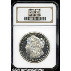 1880-S $1 MS64 Prooflike NGC.