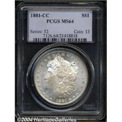1881-CC $1 MS64 PCGS.