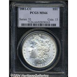 1881-CC $1 MS66 PCGS.