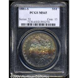 1881-S $1 MS65 PCGS.