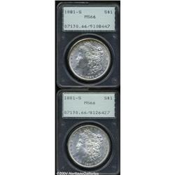 1881-S $1 MS66 PCGS,