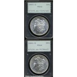 1881-S $1 MS66 PCGS,