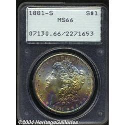 1881-S $1 MS66 PCGS.