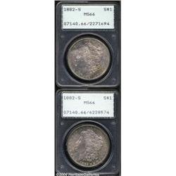 1882-S $1 MS66 PCGS,