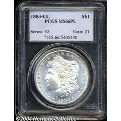 1883-CC $1 MS66 Prooflike PCGS.