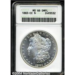 1883-CC $1 MS66 Deep Mirror Prooflike ANACS.