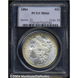 1884 $1 MS66 PCGS.