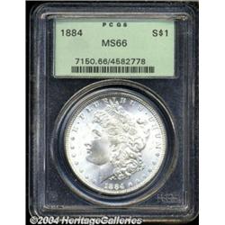 1884 $1 MS66 PCGS.