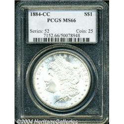1884-CC $1 MS66 PCGS.