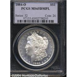 1884-O $1 MS65 Deep Mirror Prooflike PCGS.