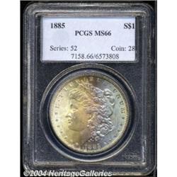 1885 $1 MS66 PCGS.