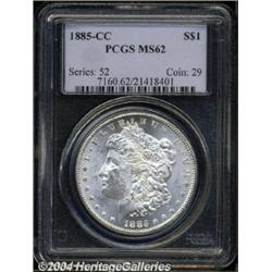 1885-CC $1 MS62 PCGS.