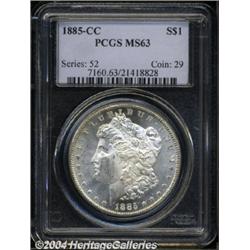 1885-CC $1 MS63 PCGS.