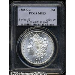 1885-CC $1 MS63 PCGS.