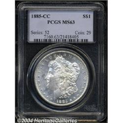1885-CC $1 MS63 PCGS.
