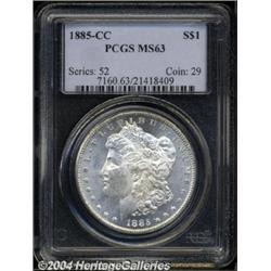 1885-CC $1 MS63 PCGS.