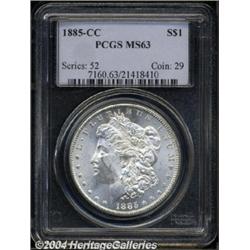 1885-CC $1 MS63 PCGS.