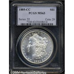 1885-CC $1 MS63 PCGS.