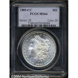1885-CC $1 MS64 PCGS.